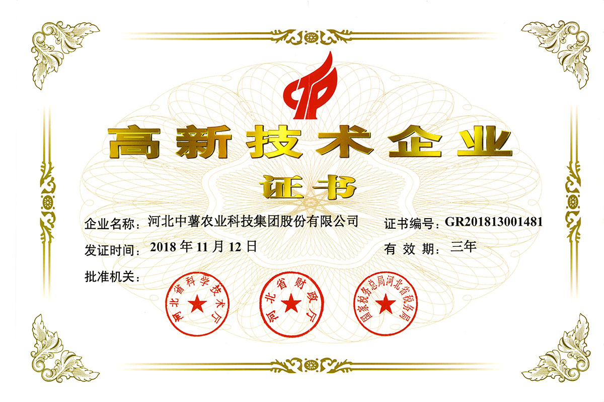 高新技术企业